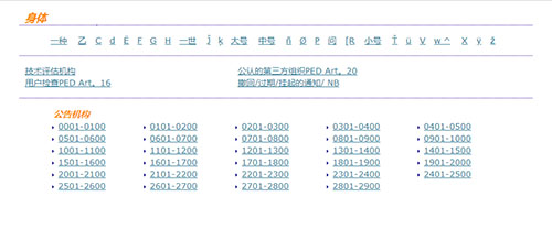 ce公告號機構查詢